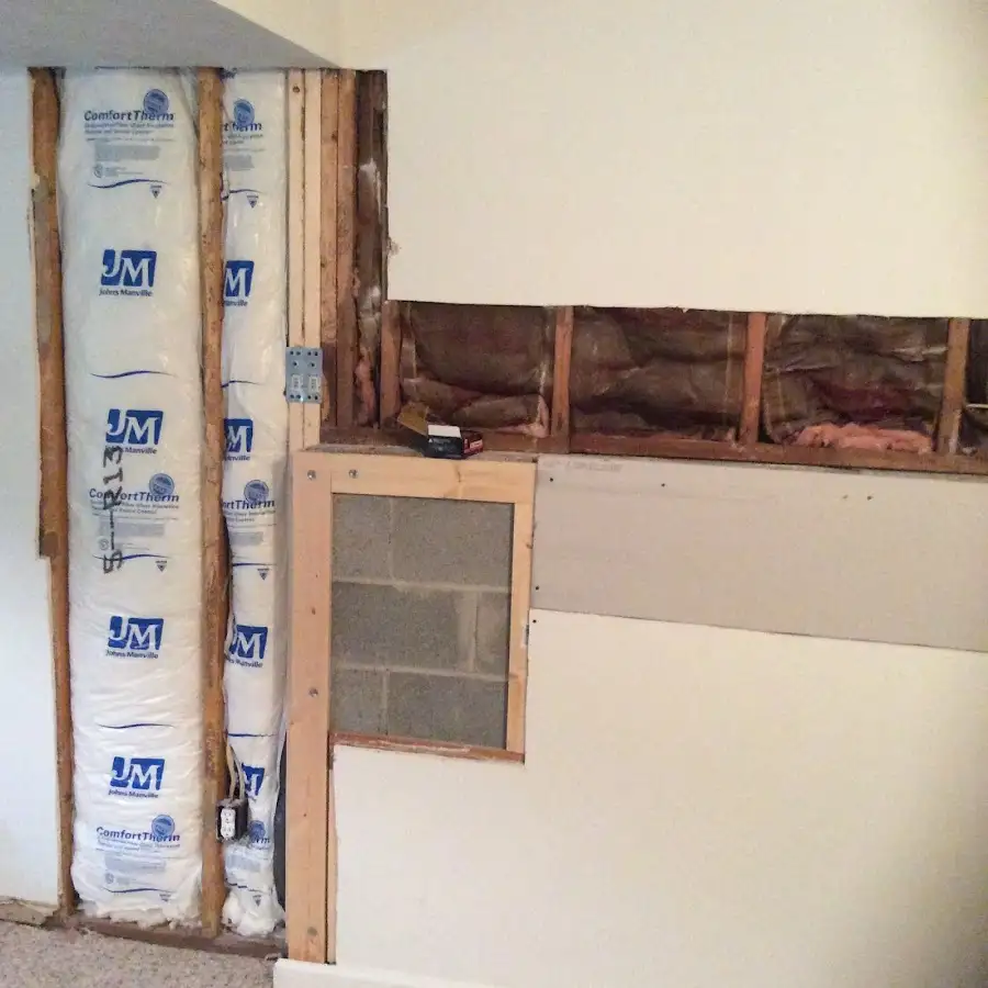 Wall insulation replacement during Structural Drying in Elizabeth City